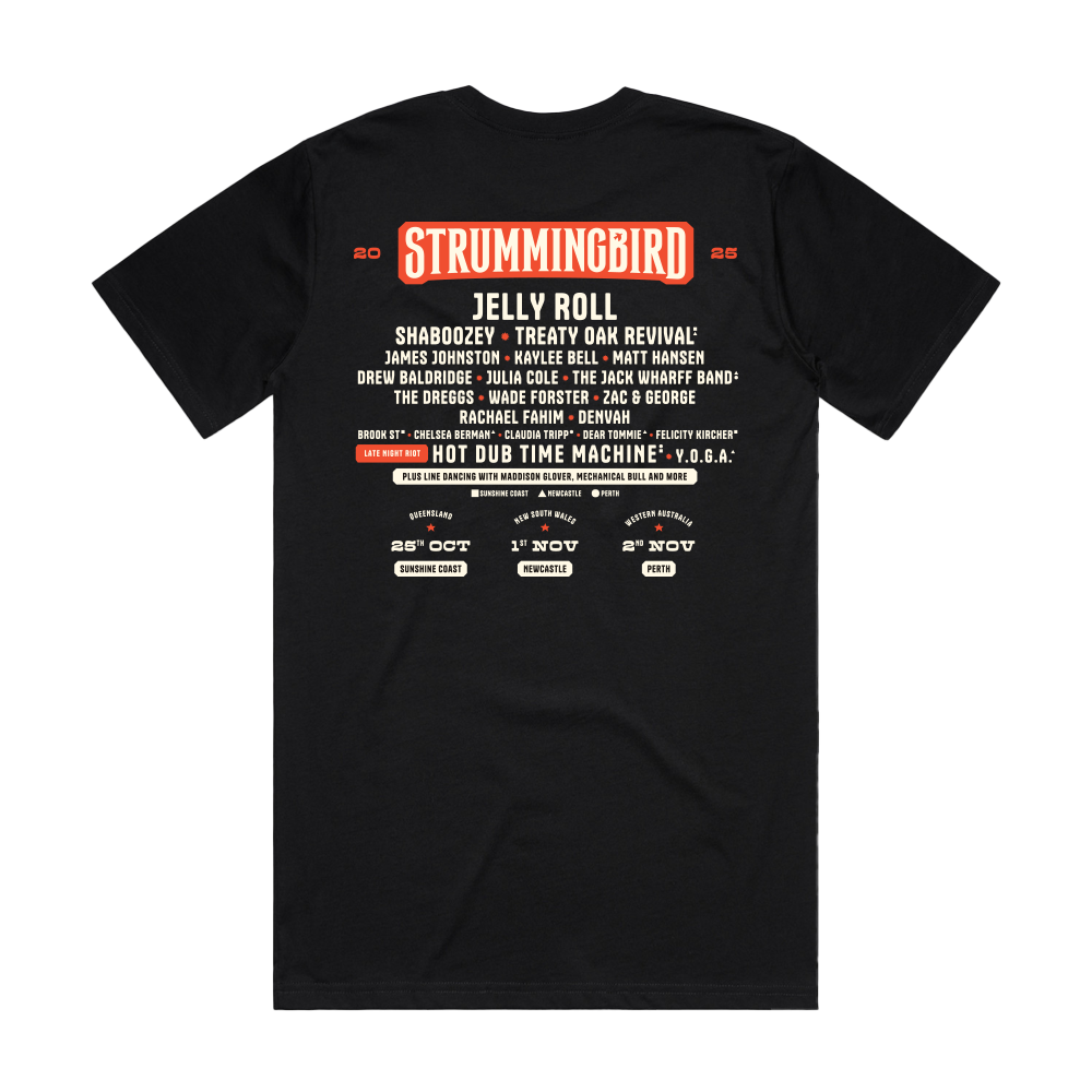 Strummingbird Tour Tee